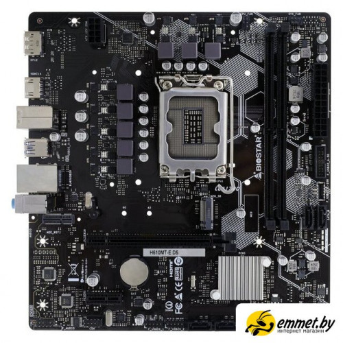 Материнская плата BIOSTAR H610MT-E D5