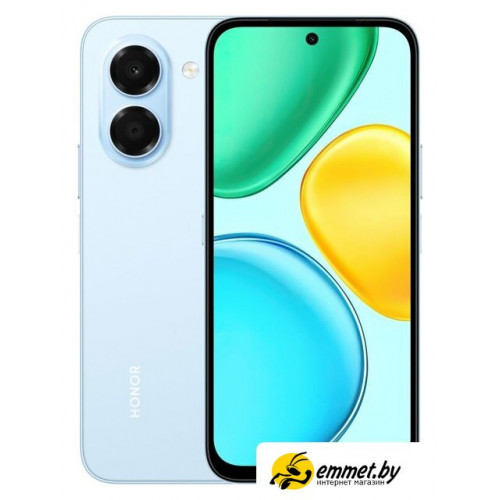 Телефон HONOR X7e LAB-LX1 6GB/256GB международная версия (голубой)