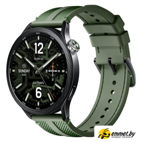 Умные часы Xiaomi Watch S5 46 мм (зеленый джунгли, международная версия)
