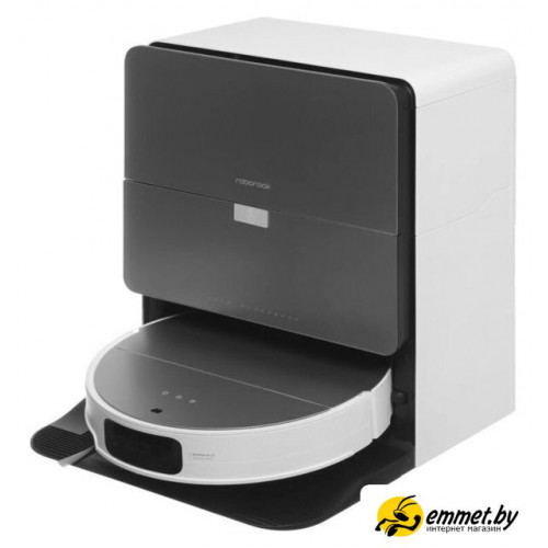 Робот-пылесос Roborock Robotic Vacuum Cleaner+Empty Wash Fill Dock S9 MaxV Ultra S90VER S9MVU52-02 (с русской озвучкой, белый)