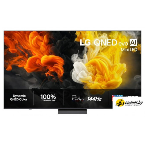 MiniLED телевизор LG QNED evo AI QNED83 75QNED83B6A