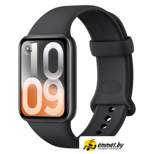 Фитнес-браслет Xiaomi Smart Band 10 Pro M2552B1 (черный, с черным силиконовым ремешком, международная версия)
