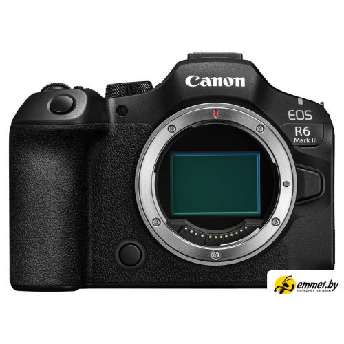 Беззеркальный фотоаппарат Canon EOS R6 Mark III Body
