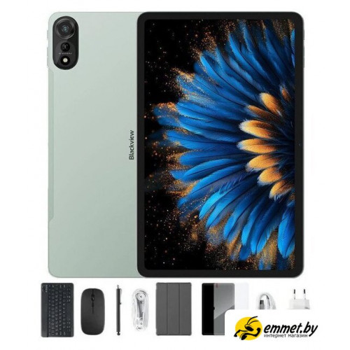 Планшет Blackview Mega 2 LTE 6GB/256GB (зеленый, с аксессуарами)