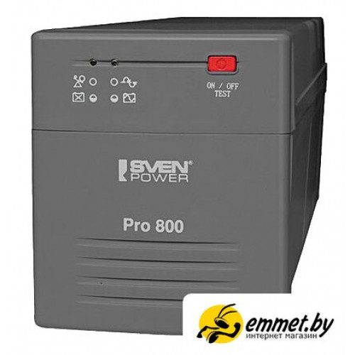 Источник бесперебойного питания SVEN Power Pro 800