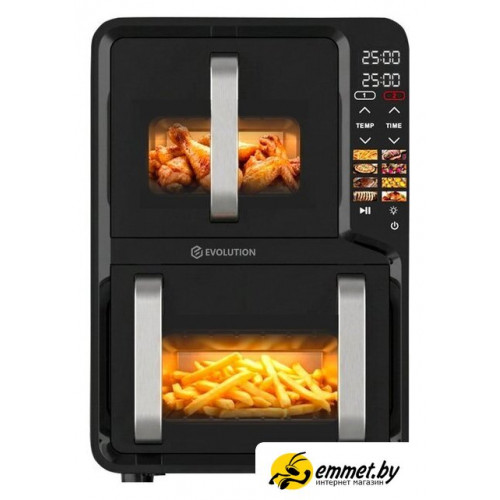 Аэрогриль (аэрофритюрница) Evolution AIRO 12100W Dual