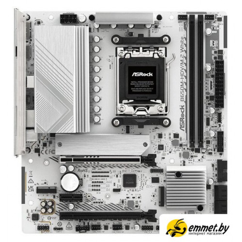 Материнская плата ASRock B650M-HDV/M.2 White
