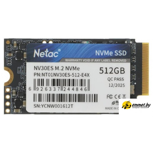 SSD Netac NV30ES 512GB NT01NV30ES-512-E4X
