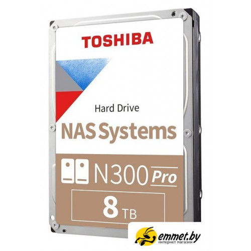 Жесткий диск Toshiba N300 Pro 8TB HDWG780AZSTB