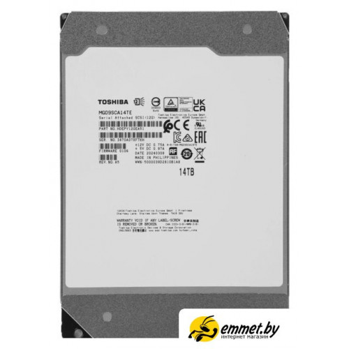 Жесткий диск Toshiba MG Series 14TB MG09SCA14TE