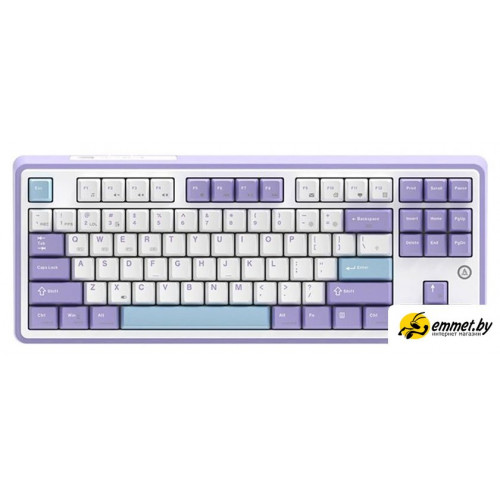 Клавиатура Ajazz AK870 Without Screen (фиолетовый/белый/синий, Ajazz Gift)
