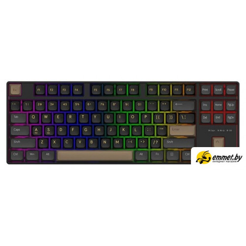 Клавиатура Ajazz AK870 MC (серый/черный/желтый, Ajazz Daydream)