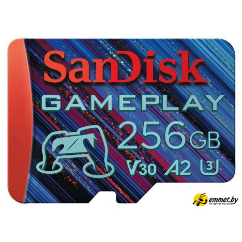 Карта памяти SanDisk GamePlay microSDXC 256GB SDSQXAV-256G-GN6XN