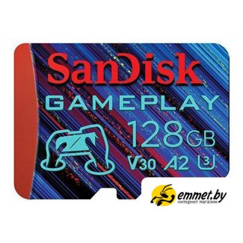 Карта памяти SanDisk GamePlay microSDXC 128GB SDSQXAA-128G-GN6XN