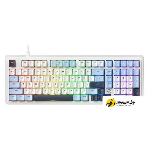 Клавиатура Ajazz AK980 (синий/белый/голубой, Ajazz Daydream)