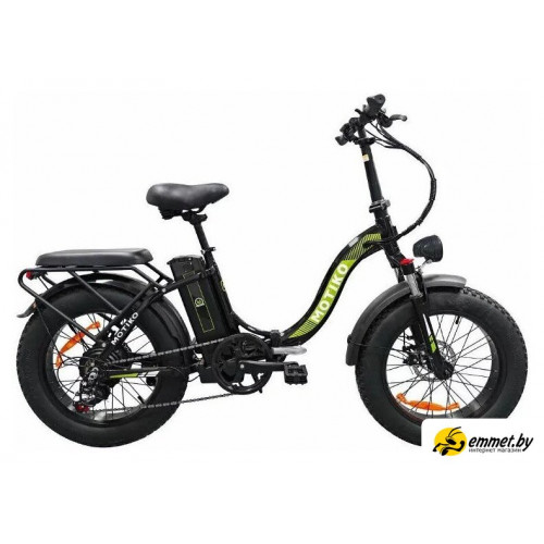 Электровелосипед Motiko MF1 (черный/зеленый)