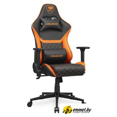 Игровое (геймерское) кресло Cougar Armor One V2 (черный/оранжевый)
