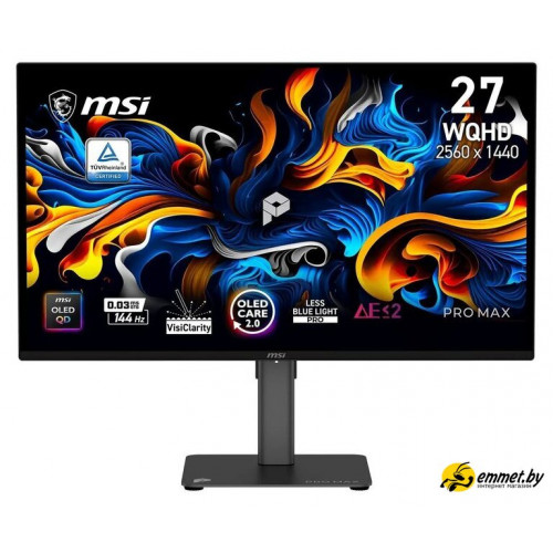 Монитор MSI Pro Max 271QPX14G QD-OLED
