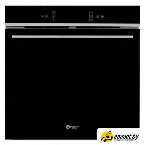 Электрический духовой шкаф Schtoff CME 8006 Black Silver