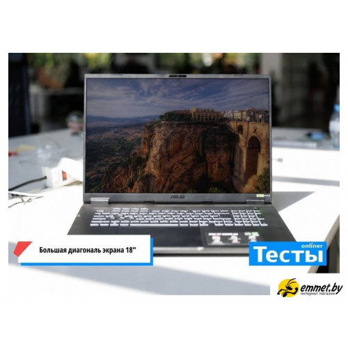 Игровой ноутбук ASUS TUF Gaming A18 2025 FA808PP-S8034 + 16 ГБ Win 11 Pro