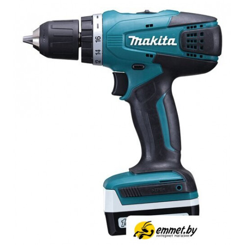Дрель-шуруповерт Makita DF347DWE (с 2-мя АКБ, кейс)