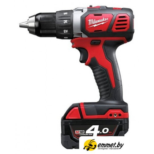 Дрель-шуруповерт Milwaukee M18 BDD-402C 4933443565 (с 2-мя АКБ, кейс)