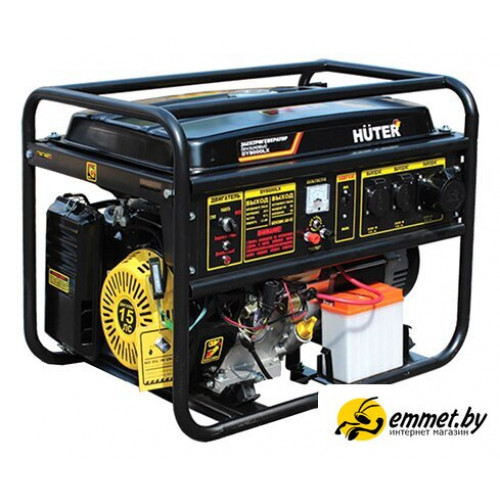 Бензиновый генератор Huter DY8000LX-3