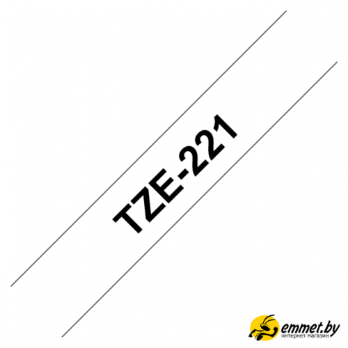 Картридж-лента для термопринтера Brother TZe-221