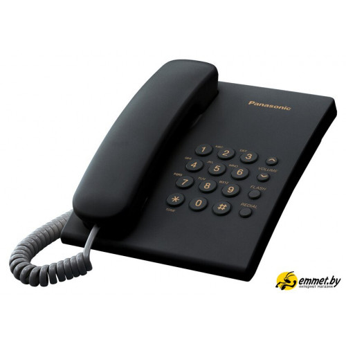 Проводной телефон Panasonic KX-TS2350RUB (черный)