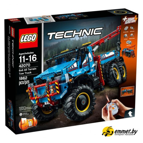 Конструктор LEGO Technic 42070 Аварийный внедорожник 6х6