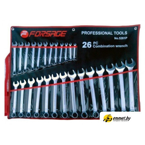 Набор ключей FORSAGE F-5261P(NEW) (26 предметов)