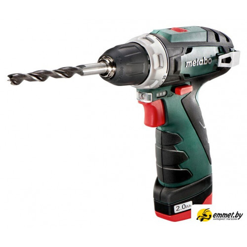 Дрель-шуруповерт Metabo PowerMaxx BS 600079500 (с 1-м АКБ и сумкой)