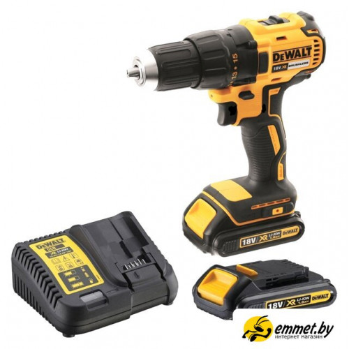 Дрель-шуруповерт DeWalt DCD777S2T (с 2-мя АКБ)