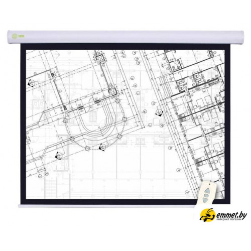 Проекционный экран CACTUS Motoscreen CS-PSM-180x180
