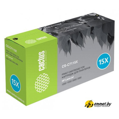 Картридж CACTUS CS-C7115XS (аналог HP C7115X)