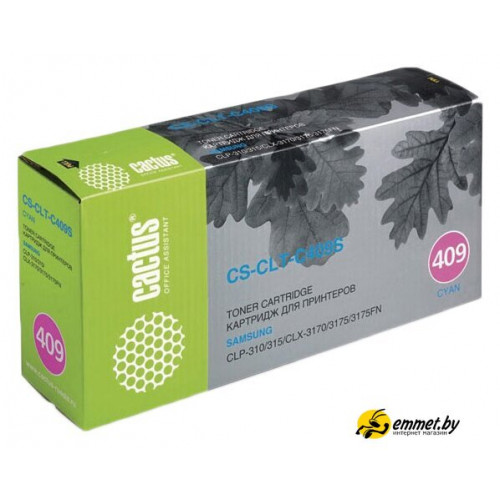 Картридж CACTUS CS-CLT-C409S (аналог Samsung CLT-C409S)
