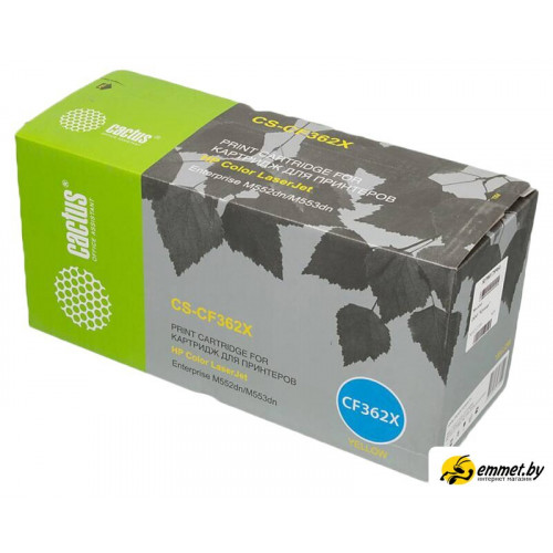 Картридж CACTUS CS-CF362X (аналог HP CF362X)