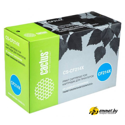 Картридж CACTUS CS-CF214X (аналог HP LaserJet 14X (CF214X))