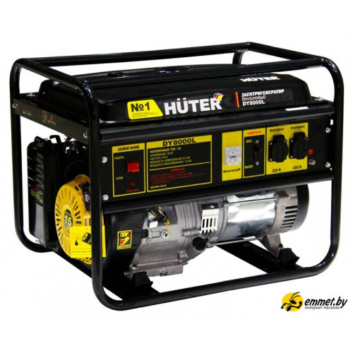 Бензиновый генератор Huter DY8000L