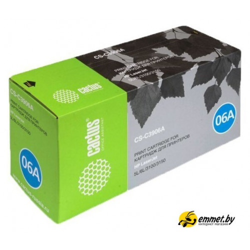 Картридж CACTUS CS-C3906A (аналог HP C3906A)