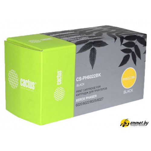 Картридж CACTUS CS-PH6022BK (аналог Xerox 106R02763)