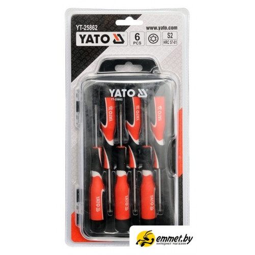 Набор отверток Yato YT-25862 (6 предметов)