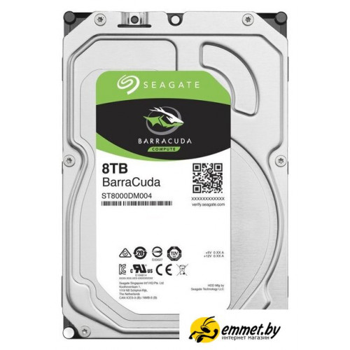 Жесткий диск Seagate BarraCuda 8TB ST8000DM004