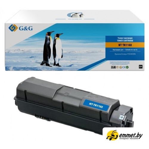 Картридж G&G NT-TK1160 (аналог Kyocera TK-1160)