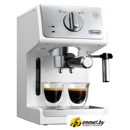 Рожковая кофеварка DeLonghi Active Line ECP 33.21.W