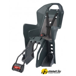 Детское велокресло Polisport Koolah 29 Dark Grey/Silver Детское велокресло Polisport Koolah 29 Dark Grey/Silver