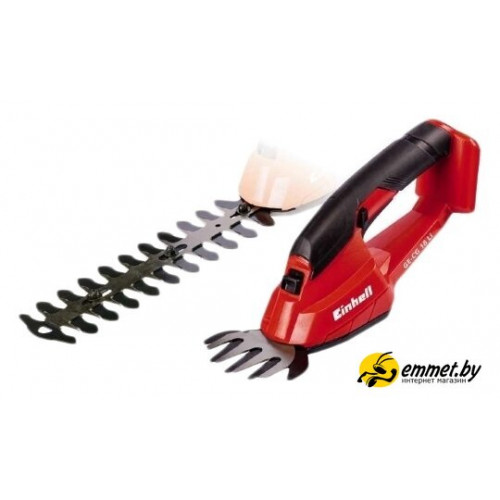 Кусторез + ножницы Einhell GE-CG 18 Li Solo