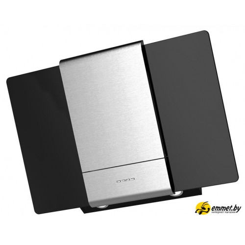 Кухонная вытяжка Krona Talli 600 3P (нержавеющая сталь/черное стекло)