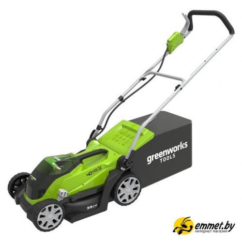 Газонокосилка Greenworks G40LM35K4 (с 1-м АКБ 4 а*ч)