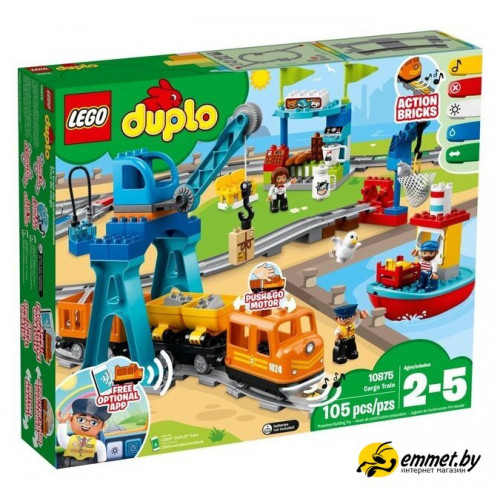 Конструктор LEGO Duplo 10875 Грузовой поезд